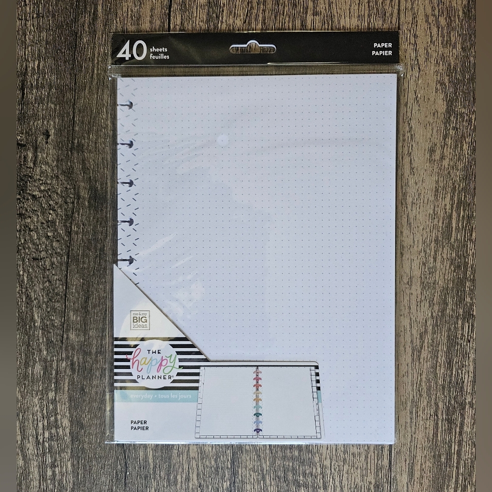 The Happy Planner White Dot Grid Paper Set - Picture 2 of 4